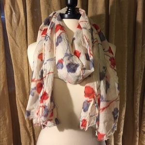 Madewell 1937 floral scarf